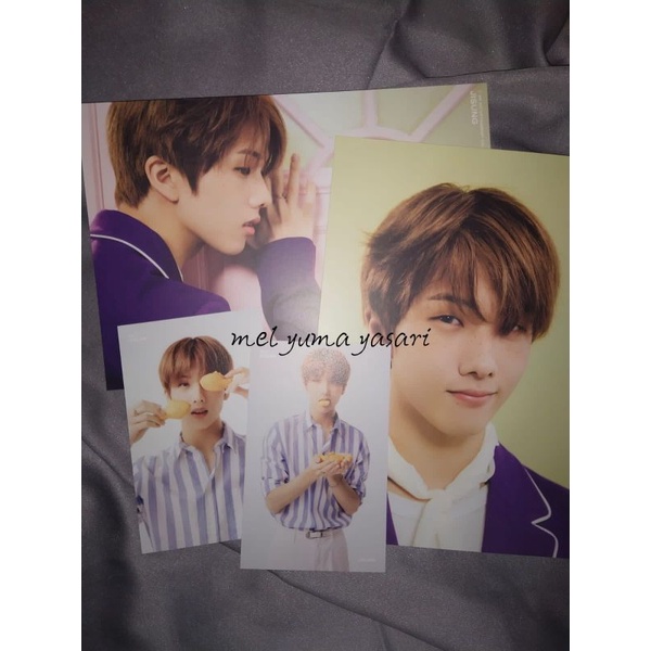 SG22 Jisung set Seasons Greeting NCT Dream Poster A4 Postcard