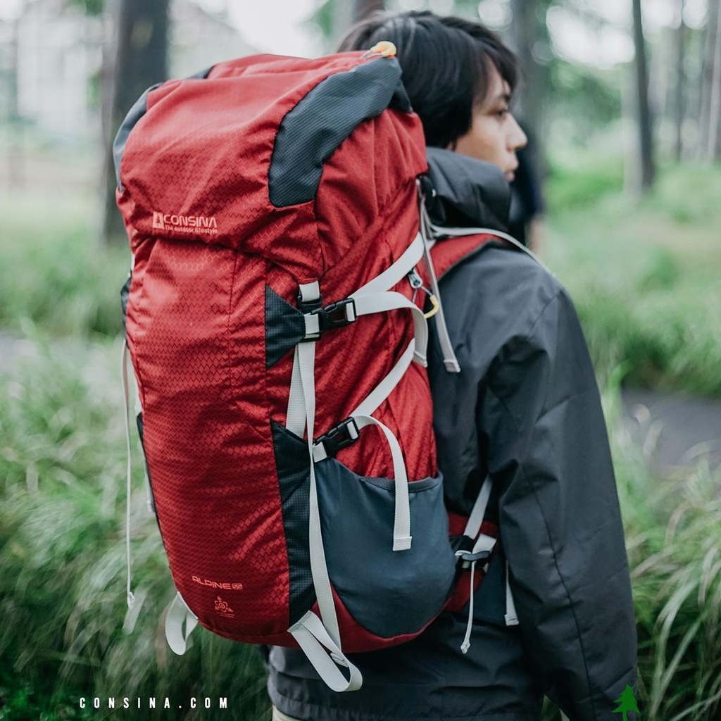 tas gunung carrier consina alpine 55 liter   tas outdoor   tas keril