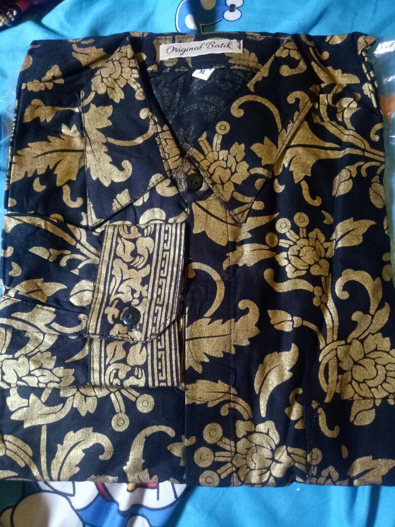 Kemeja Batik Pria Lengan Panjang Kemeja Batik Motif Bakung