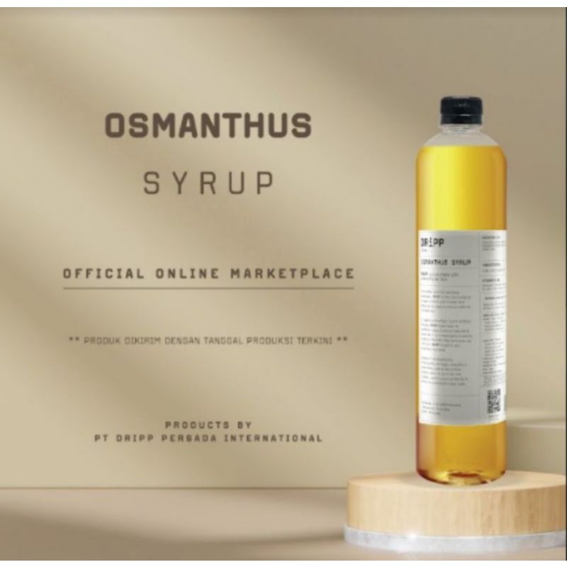 

Dripp syrup minuman sirup osmanthus 760ml