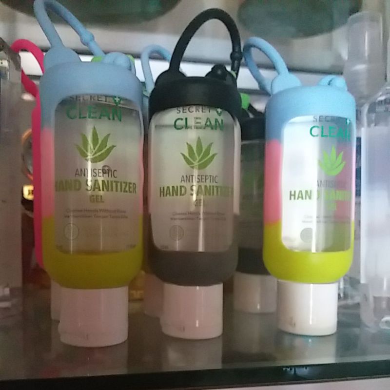 HAND SANITIZER GEL ANTISEPTIC SECRET CLEAN 50ML /HAND SANITIZER GEL GANTUNG