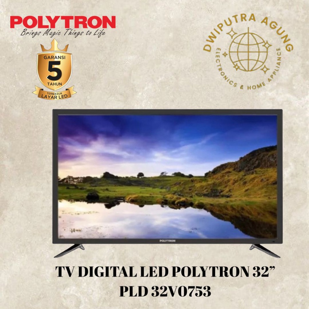 TV DIGITAL LED POLYTRON TV POLYTRON DIGITAL LED PLD32V0753 PLD 32V0753 DIGITAL POLYTRON DIGITAL