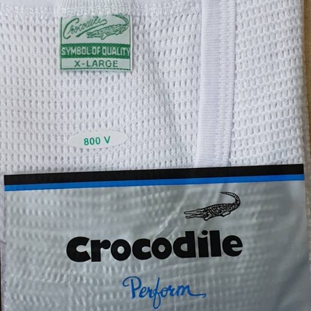 BAJU DALAM KAOS SINGLET PRIA MODEL JALA CROCODILE 800V SIZE LENGKAP HIGHT CLASS