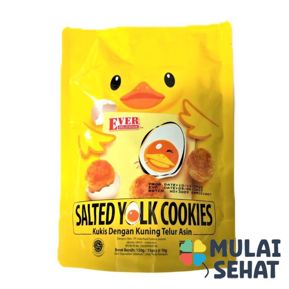 

Cookies Salted Egg Yolk Ever Delicious | Kue Kering Telur Asin - camilan telur asin