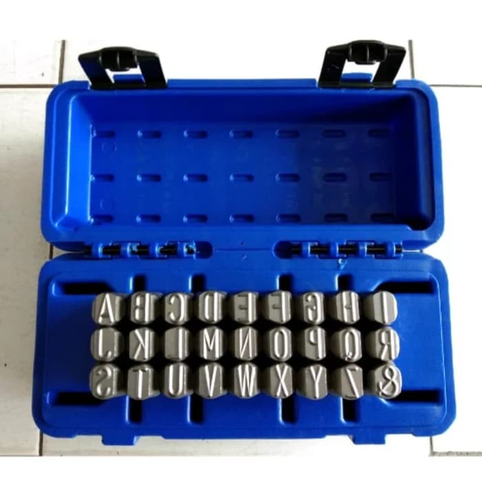 

MASUS Huruf Ketok 15 Mm Stamp Punch Letter A - Z