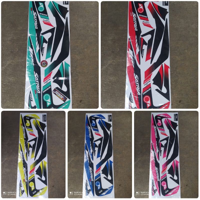 (COD) STRIPING SATRIA FU BARONG VARIASI PETRONAS