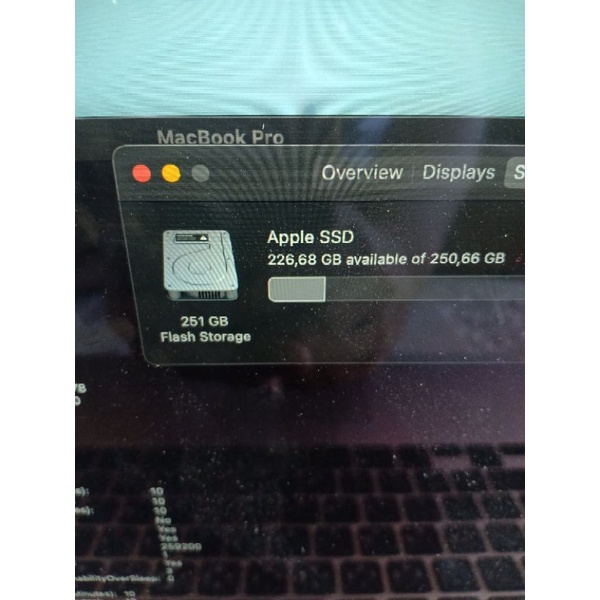 MACBOOK PRO 15 RETINA CORE I7 8GB SSD 256GB DUAL VGA NVIDIA LIKE NEW FULLSET