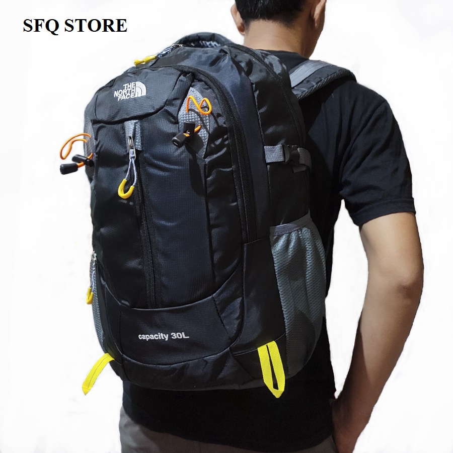 Tas Gunung TNF Outdoor Kapasitas 30 Liter Ransel Hiking Impor