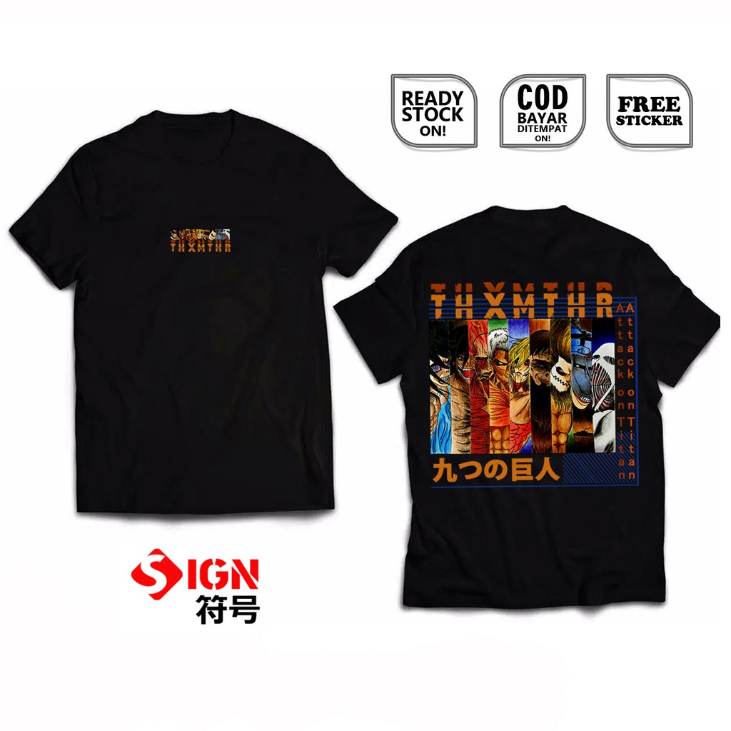 KAOS ANIME NINE TITANS  KOKONOTSU NO KYOJIN  ATTACK ON TITAN ATTACK  TITAN FEMALE TITAN COLOSSAL SC