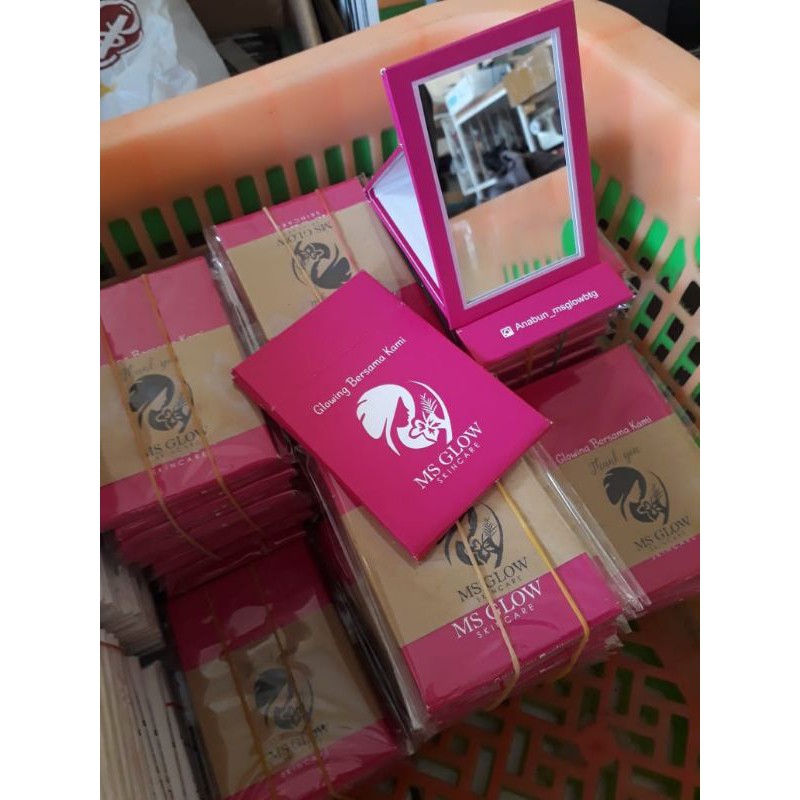 souvenir cermin gift toko (gratis ongkir min. 500 pcs)