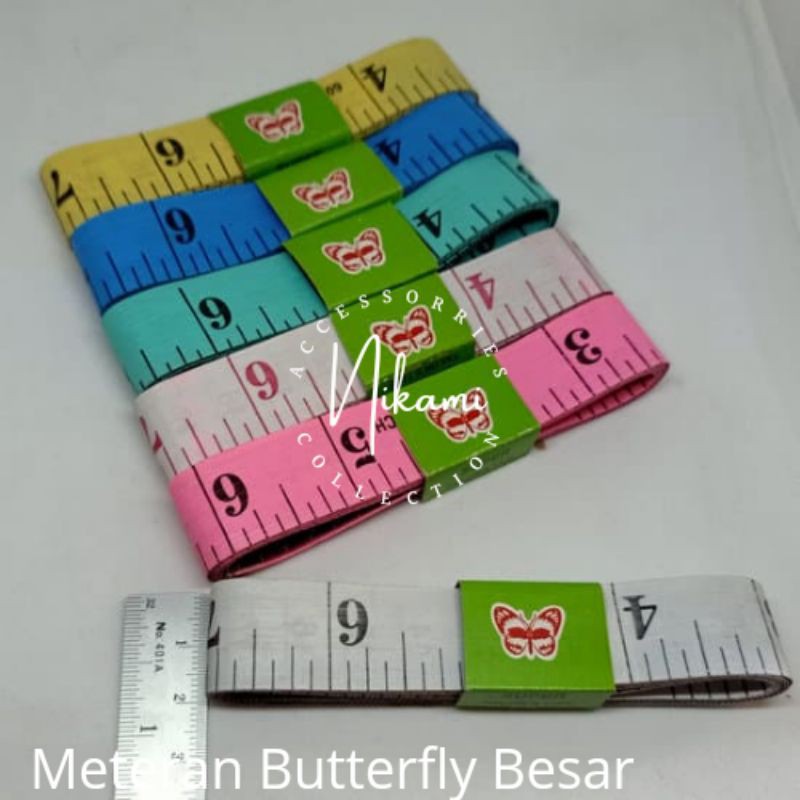 Meteran Baju ' Butterfly ' Besar