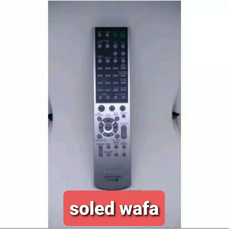 REMOTE REMOT  DVD HOME THEATER SONY RM-SD5 ORIGINAL ASLI