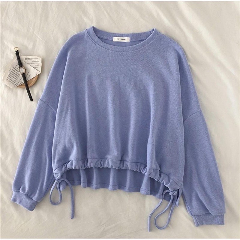 TFS CROP ROPE SWEATER | SWEATER CROP ROPE