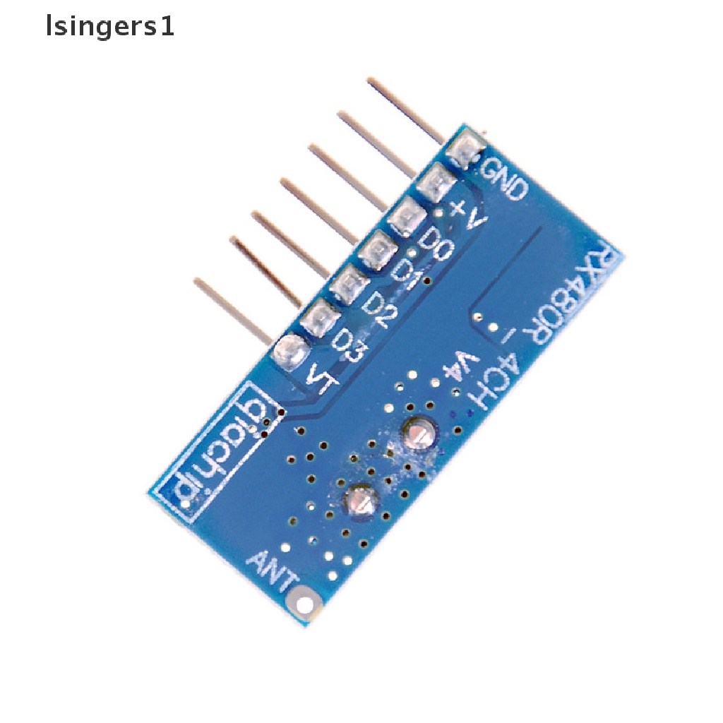 (lsingers1) Modul Decoder Receiver Wireless RF 433mhz 1527