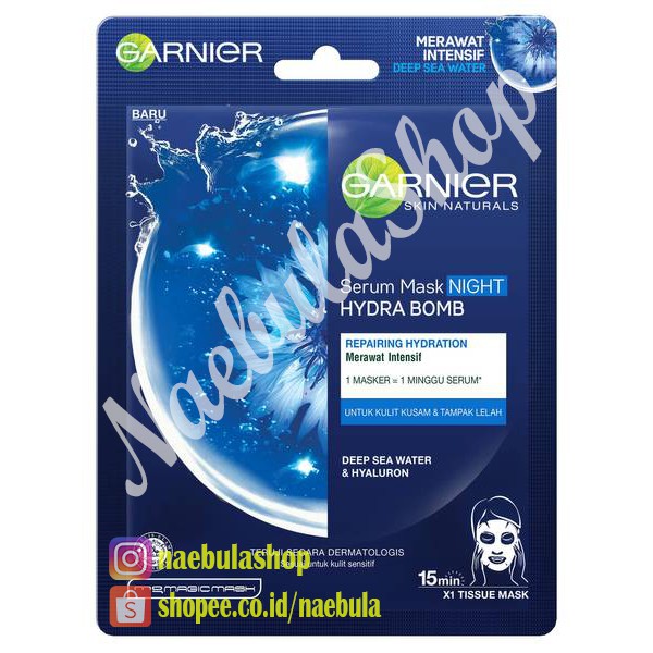 Garnier Serum Mask Night