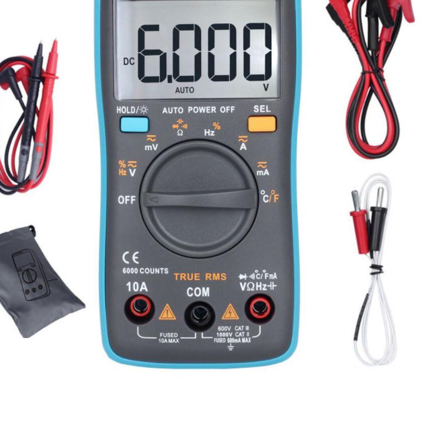 ⚡️9.9 BIG SALE FASION⚡️ Multimeter Digital ZT102/xl830l/DT830B/YX1000A Alat Pengukur Multimeter Port