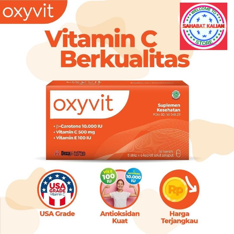 OXYVIT CAPLET SUPLEMEN KESEHATAN ISI 30