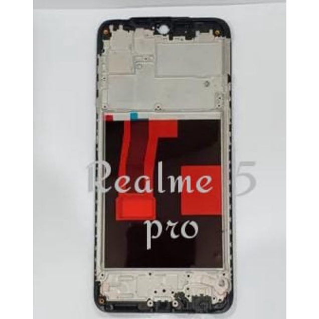 0FRAME LCD - TULANG LCD HP - TATAKAN LCD REALME 5 PRO - 5PRO - RMX1971