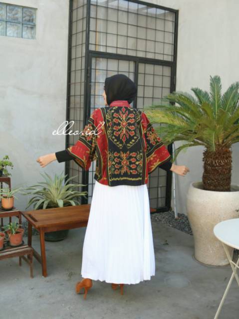 ELLEO OUTER OUTWEAR TENUN ASLI BLAZER