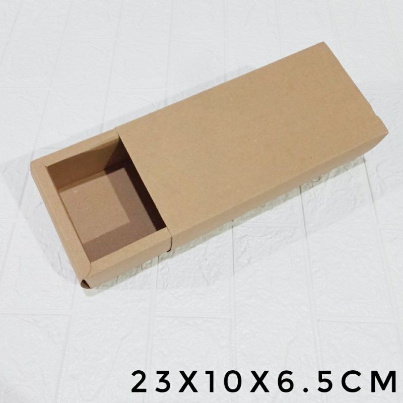 

SLIDING BOX size 23X10X6.5CM | BOX HAMPERS | BOX KUE | BOX SOUVENIR