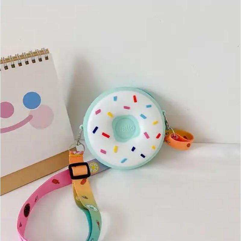 G4649 Tas selempang wanita TAS IMPORT uk 12x9 Pvc 0.15kg Bisa sandang juga. Mini Bag kekinian.