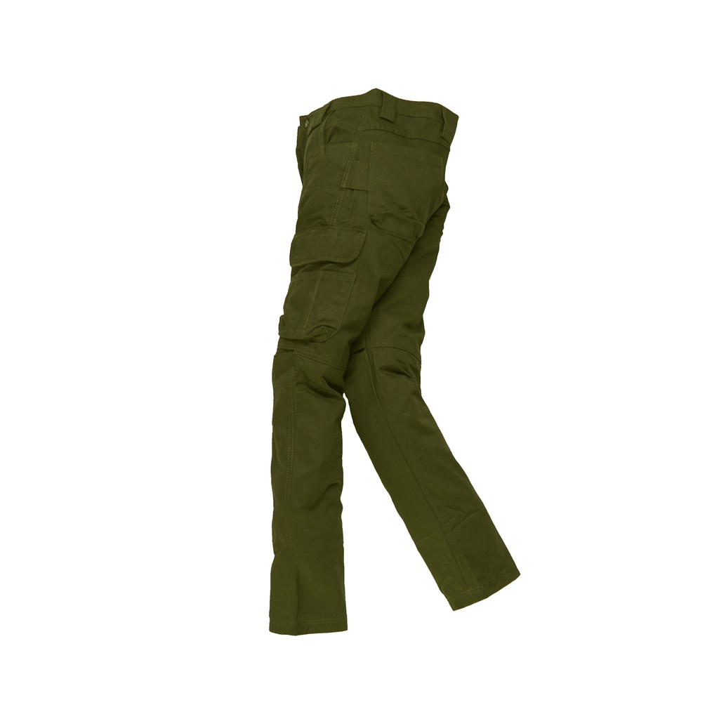 FLEXMINE OLIVE-Workpant, Celana Kargo / untuk membawa peralatan dan mobilitas yang tinggi