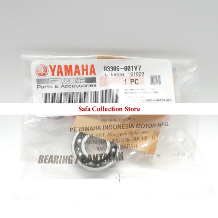 Bearing Laher 6001 93306 001Y7 Yamaha Ori