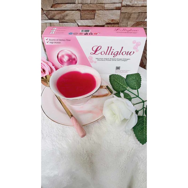 

COLAGEN DRINK LOLIIGLOW BPOM & HALAL