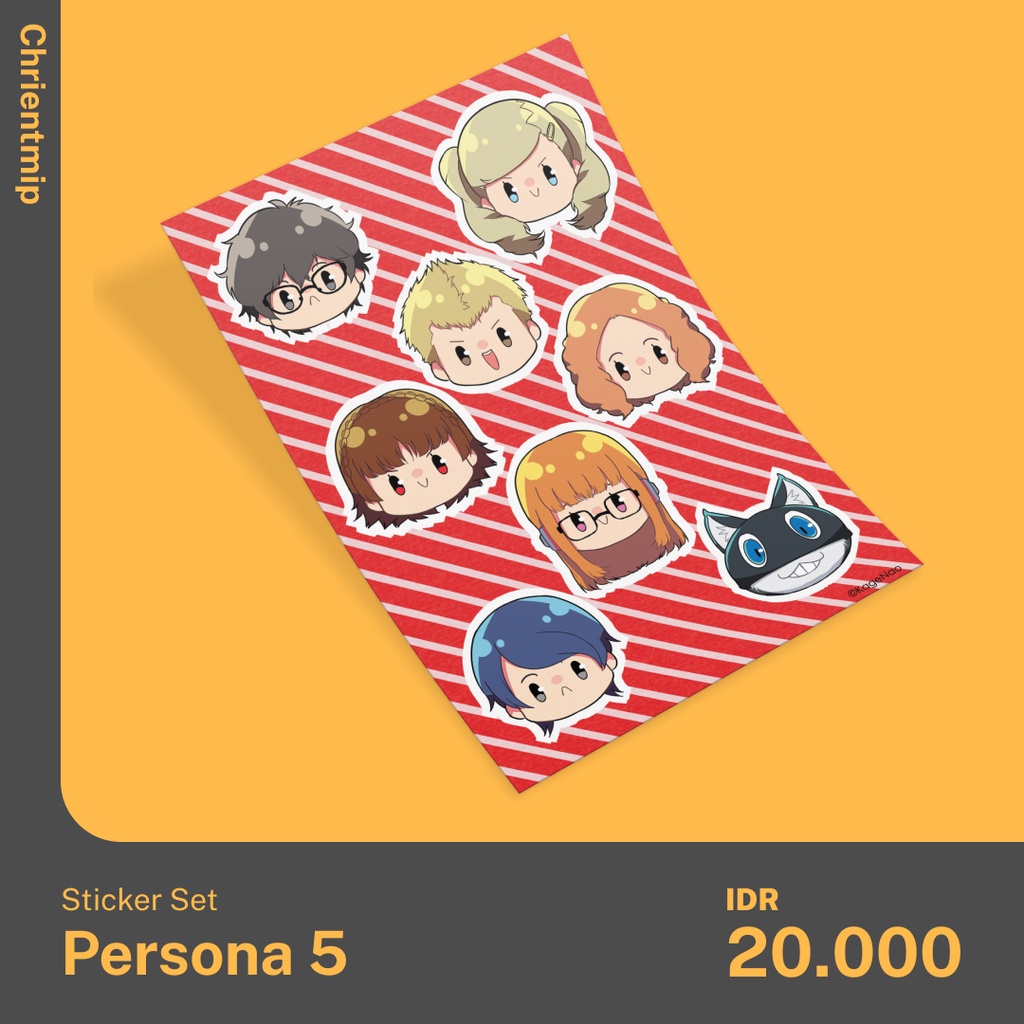 

Persona 5 Sticker Set