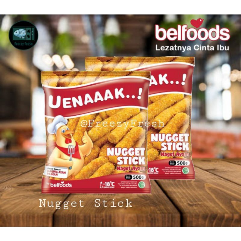 

BELFOODS uenaaak Nugget Stick 500gram.