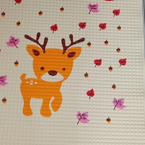 ♗ perlak bayi lembut 60x90(besar)/perlak tidur/perlak mandi - merah polos ➷