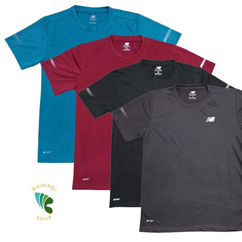 Kaos New Balance Ultra Light Premium Dryfit Tshirt Baselayer NB Quickdry