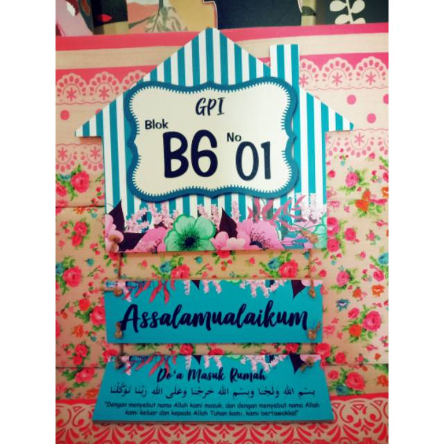 

Papan blok rumah PRC02