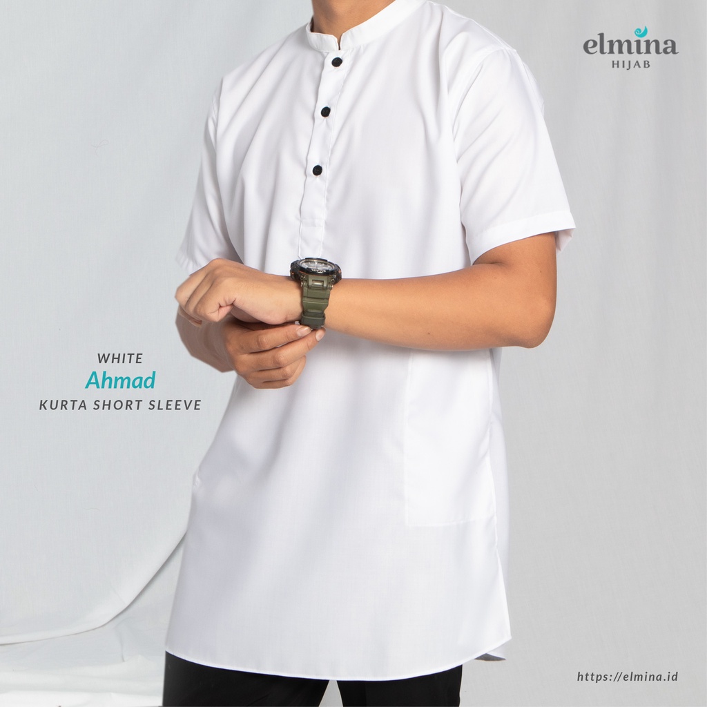 Ahmad Kurta Short Sleeve by Hayzum.id