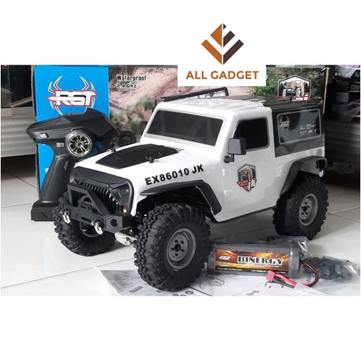RGT EX 86010-JK 1/10 4WD 2.4Ghz RC Wrangler Jeep Short RTR