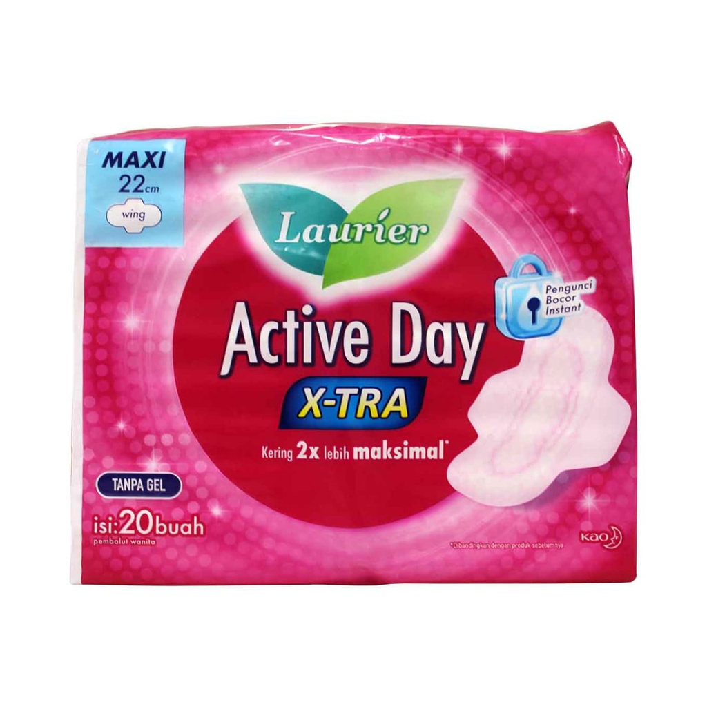 LAURIER PEMBALUT WANITA XTRA ACTIVE DAY / RELAX NIGHT