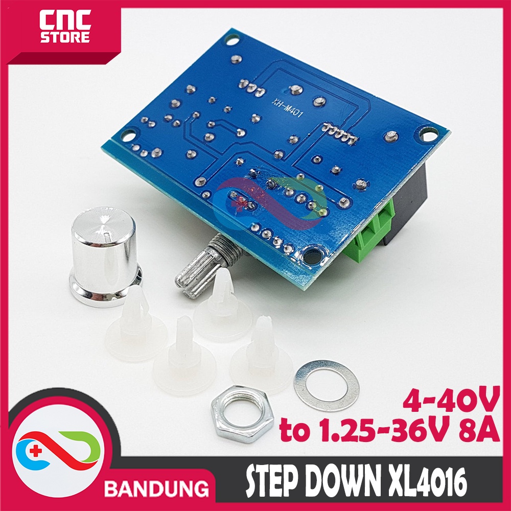 DC-DC STEP-DOWN MODULE XH-M401 XL4016E1 HIGH-POWER DC VOLTAGE 8A