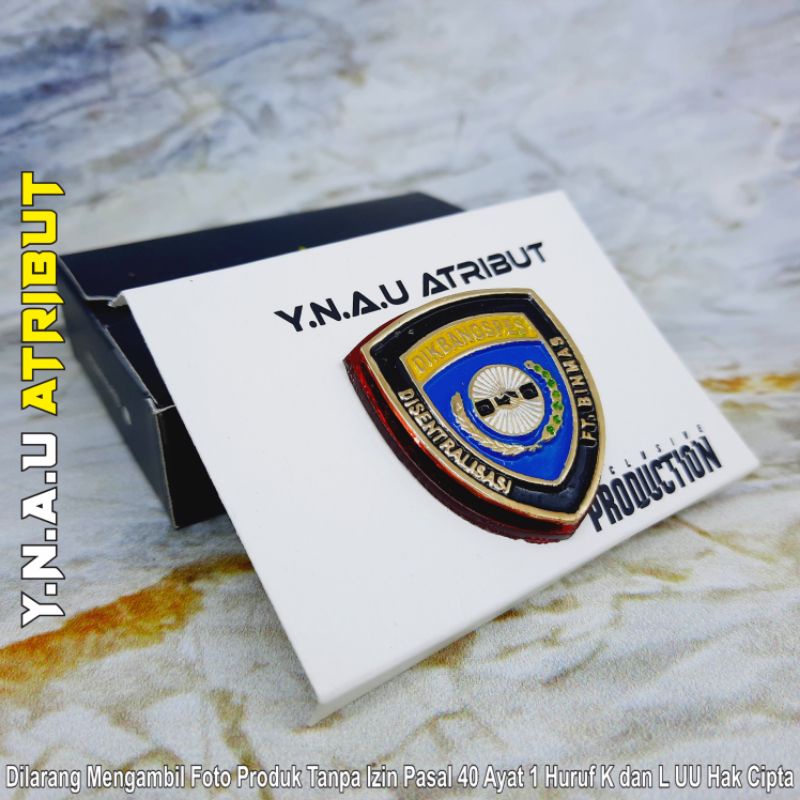 ATRIBUT POLRI / PIN DIKBANGSPES BINMAS POLRI