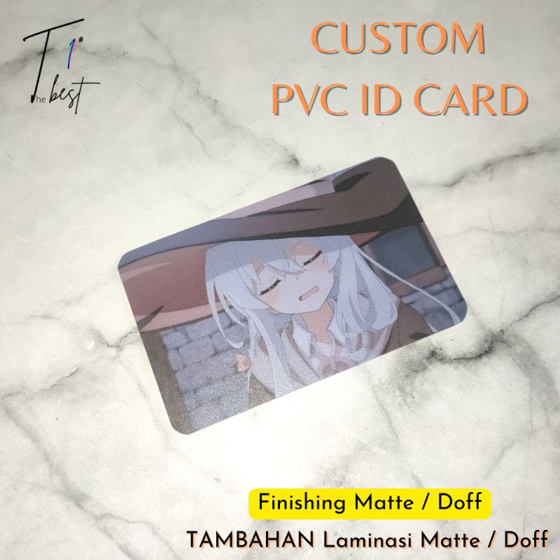 

Premium Custom PVC id card Matte Doff 0.78 mm [ TheBestOne ]