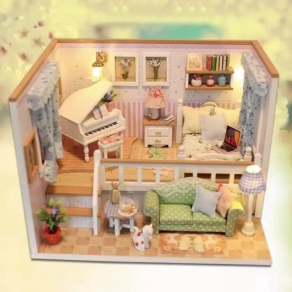 

MEET Rumah Tidur Ruang Boneka Berkualitas I Ruang Miniatur Unik YOU DIY Tamu BECAUSE