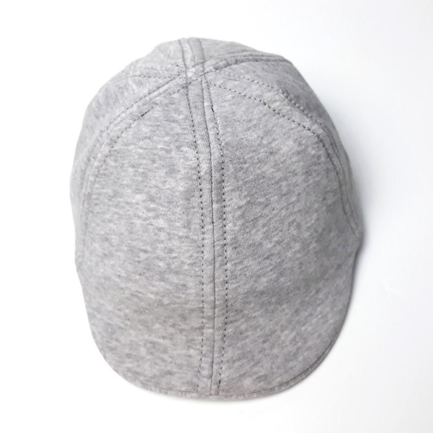 topi anak laki laki pet cowok keren murah lucu umur 1 2 3 tahun thn import karakter baseball polos-Abu Muda New