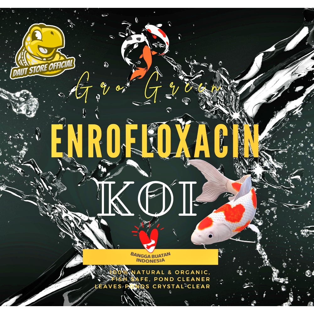 Obat Ikan Air Tawar & Koi Enrofloxacin