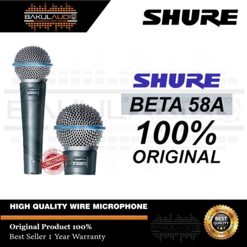 mic SHURE BETA 58A original