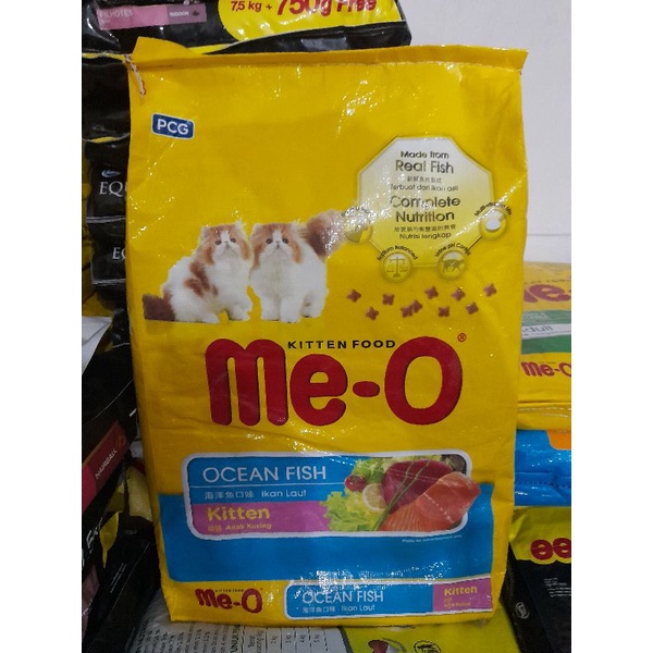 (Ekspedisi) Makanan Kucing Meo Kitten OCEANFISH 7KG - Makanan Kucing Kitten Meo