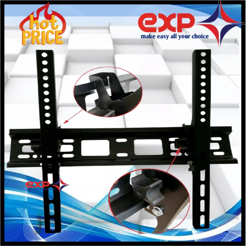 Garansi COCOK!! Bracket TV Sharp 42&quot; s/d 55&quot; Waterpas adjustable position