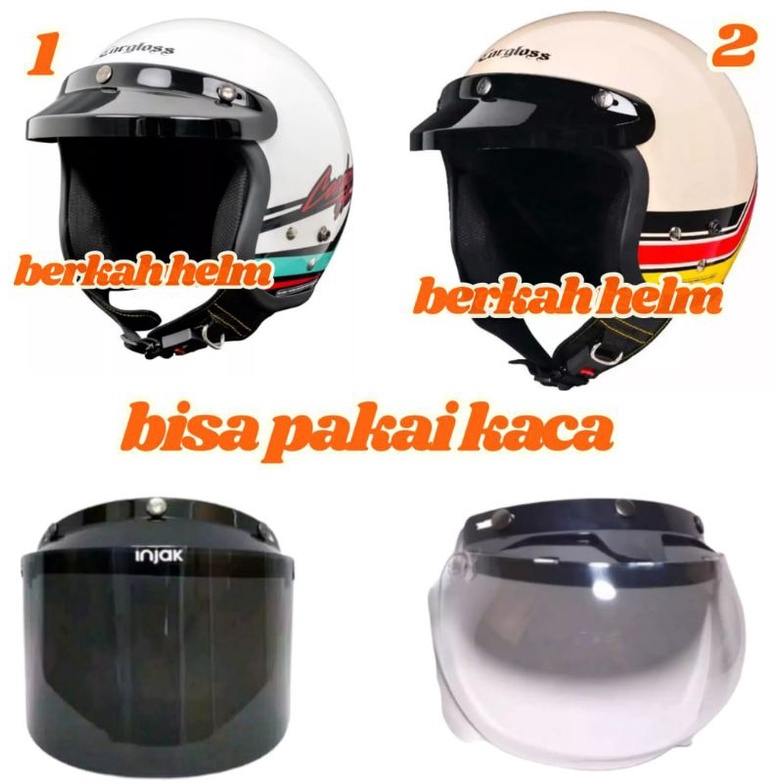HELM CARGLOSS CFM RETRO VINTAGE AVORIO NAIDE