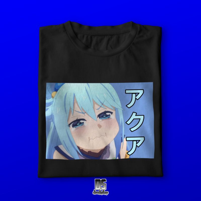 Kaos Anime Konosuba Aqua