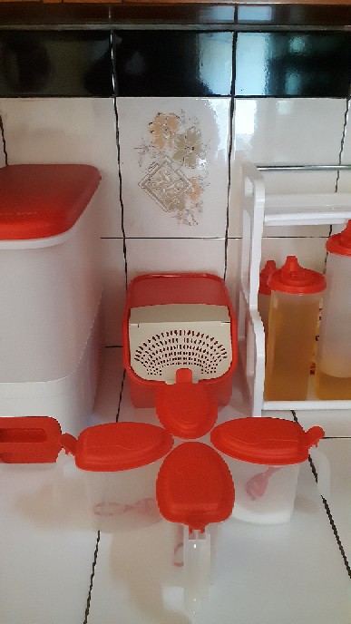 Bumbu Container (1 Pcs) Wadah Bumbu Tupwr Malysia & Indonesia