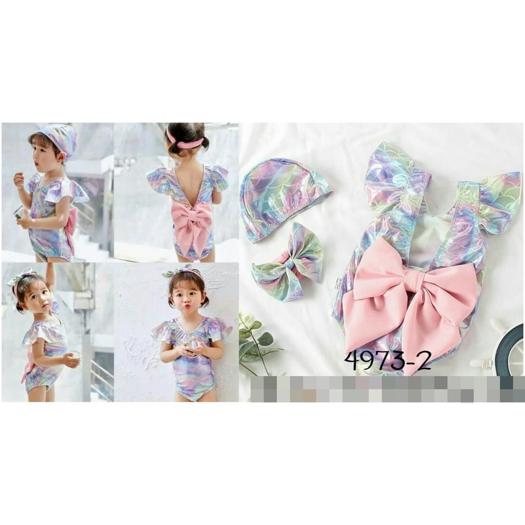 (3m-4y) Baju Renang Anak Bayi Laki Perempuan Import / Swimsuit Import