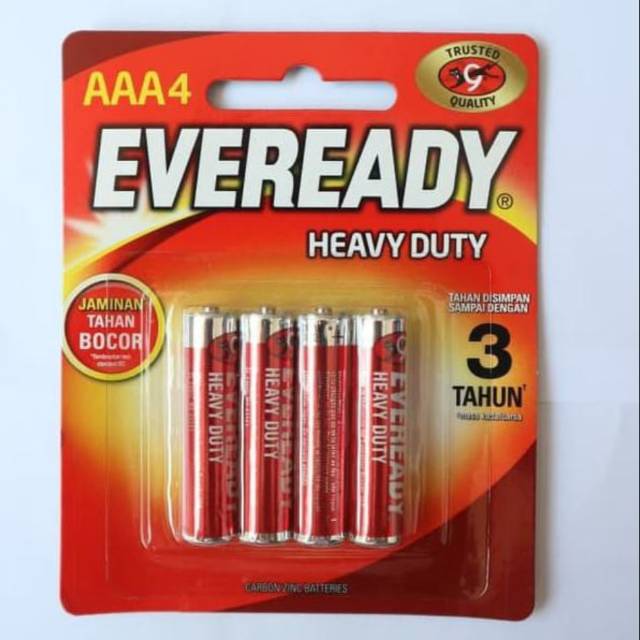Baterai  Eveready AAA 4